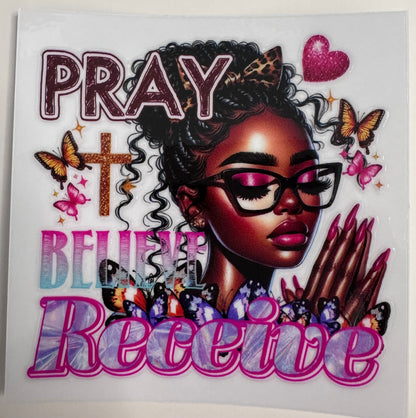 Black Girl Decal #1